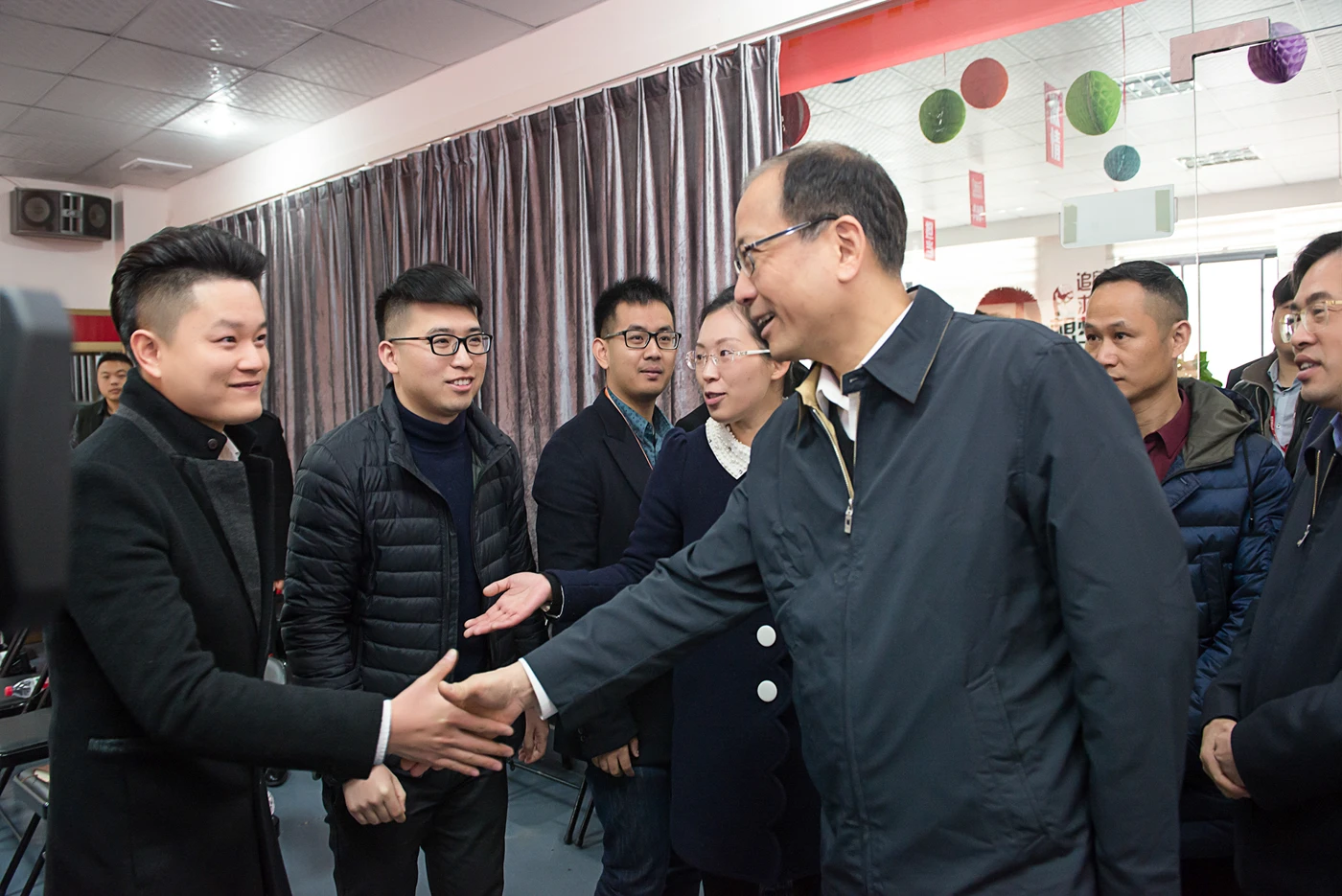 史济锡调研交流照片